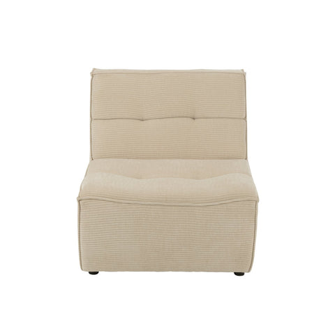J-Line Sofa Grid Populierenhout/Schuim Beige