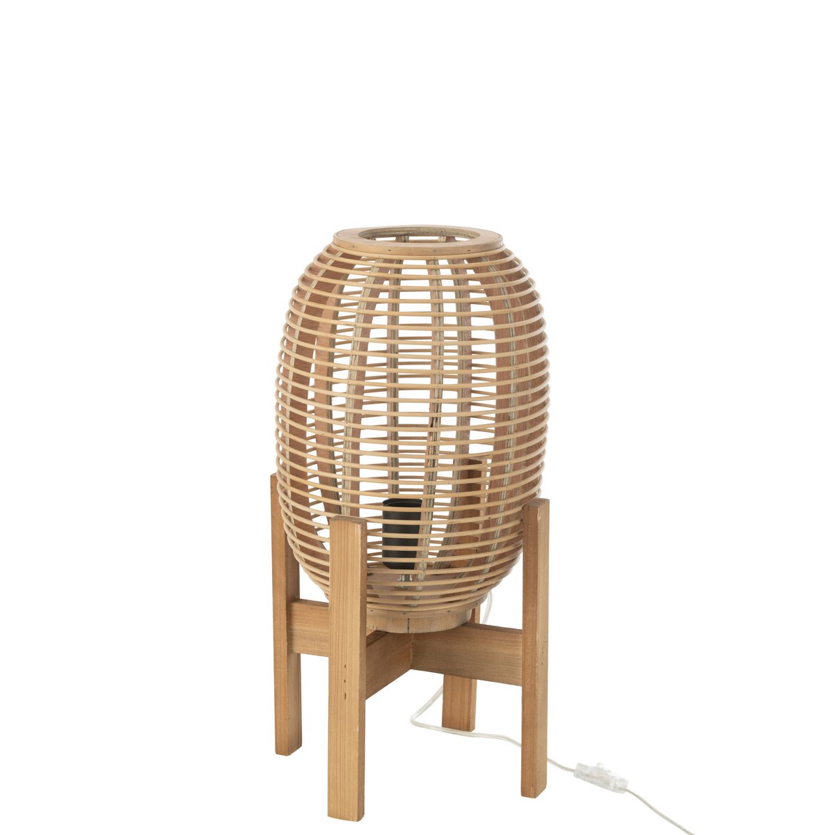 J-Line lamp Stand Noa - hout - naturel - klein