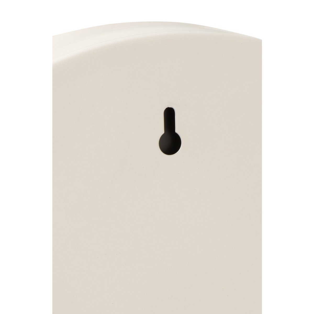 J-Line spiegel Rond Boord - metaal - wit - medium