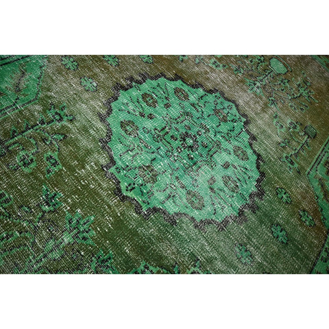 Groen vintage vloerkleed - 275x160 cm - HANDGEMAAKT Copy