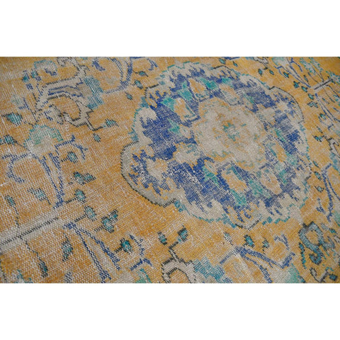 Boho vintage vloerkleed - 277x171 cm - HANDGEMAAKT