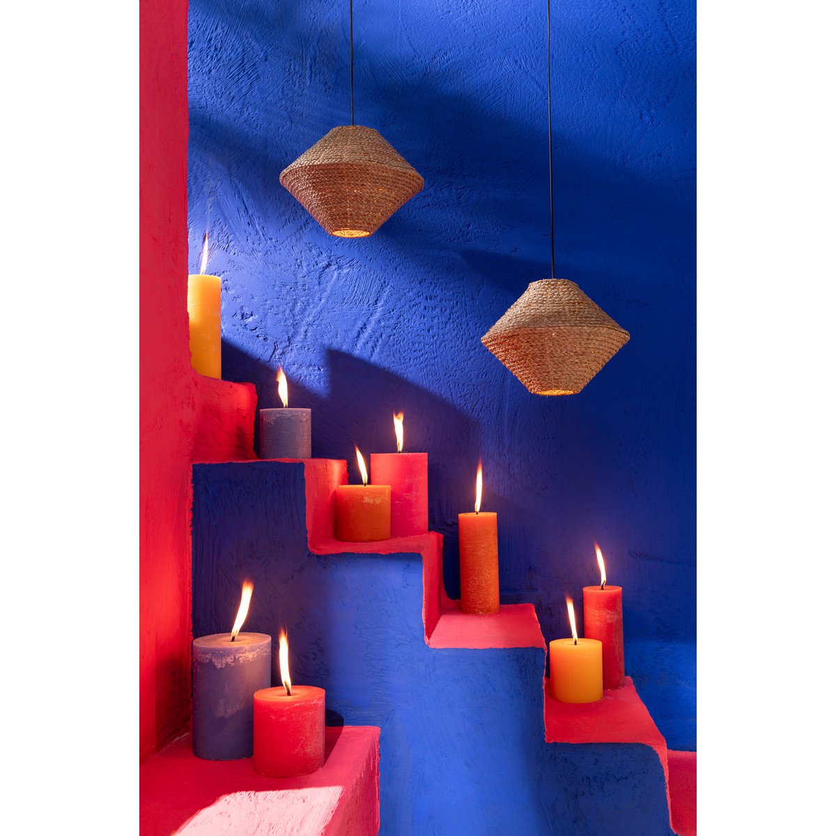 J-Line hanglamp Ufo - zeegras - naturel - small