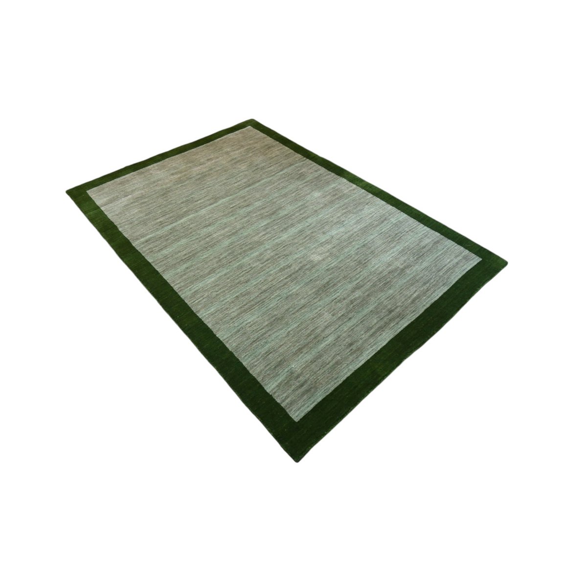 Groen vloerkleed - 176x123 cm - HANDGEMAAKT