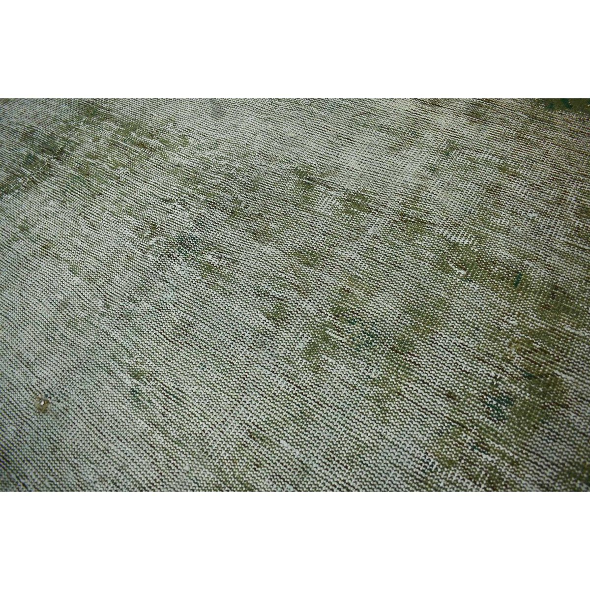 Groen super vintage vloerkleed - 249x170 cm - HANDGEMAAKT