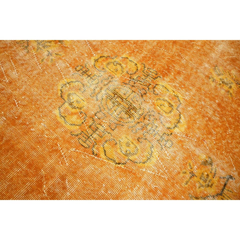 Oranje vintage vloerkleed - 274x162 cm - HANDGEMAAKT