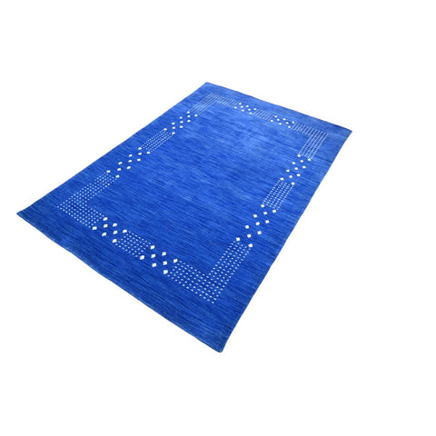 Blauw Gabbeh vloerkleed - 177x125 cm - HANDGEMAAKT