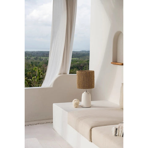 De Chalki tafellamp - wit naturel