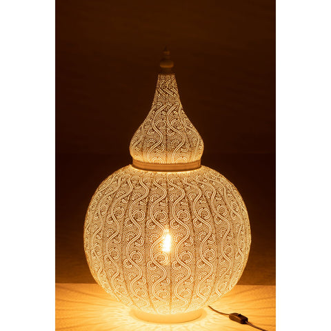 J-Line lamp Aladin - metaal - wit - large