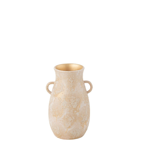 J-Line Vaas Amfore Terra Rosé Goud Medium
