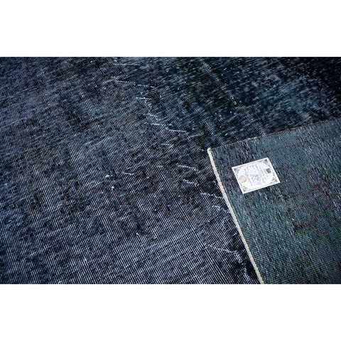 Blauw vintage vloerkleed - 285x176 cm - HANDGEMAAKT