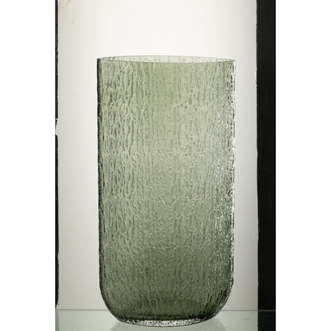 J-Line Vaas Mila Hoog Glas Groen