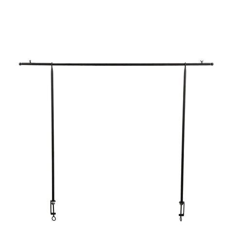 Tafelklem - H110 x L223-250 cm - Metaal - Zwart