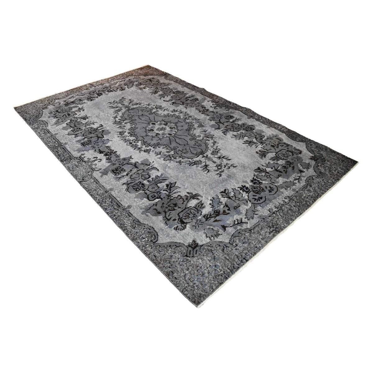 Carved vintage vloerkleed - 270x170 cm - HANDGEMAAKT