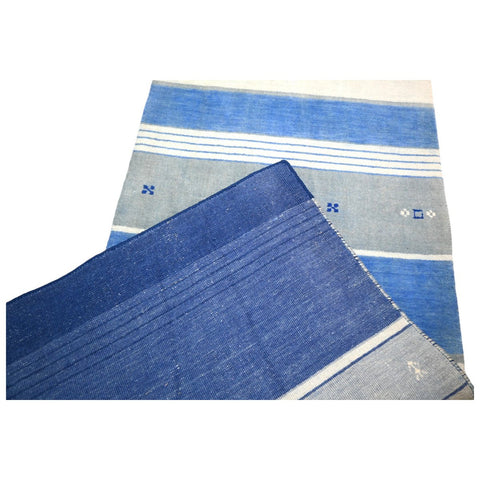 Gestreepte Gabbeh loper - 315x80 cm - HANDGEMAAKT