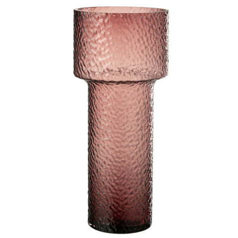 J-Line Vaas Betty Glass Rose Groot