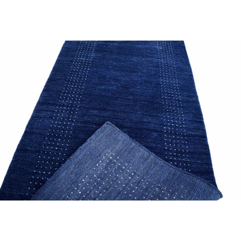 Blauwe Gabbeh loper - 198x70 cm - HANDGEMAAKT