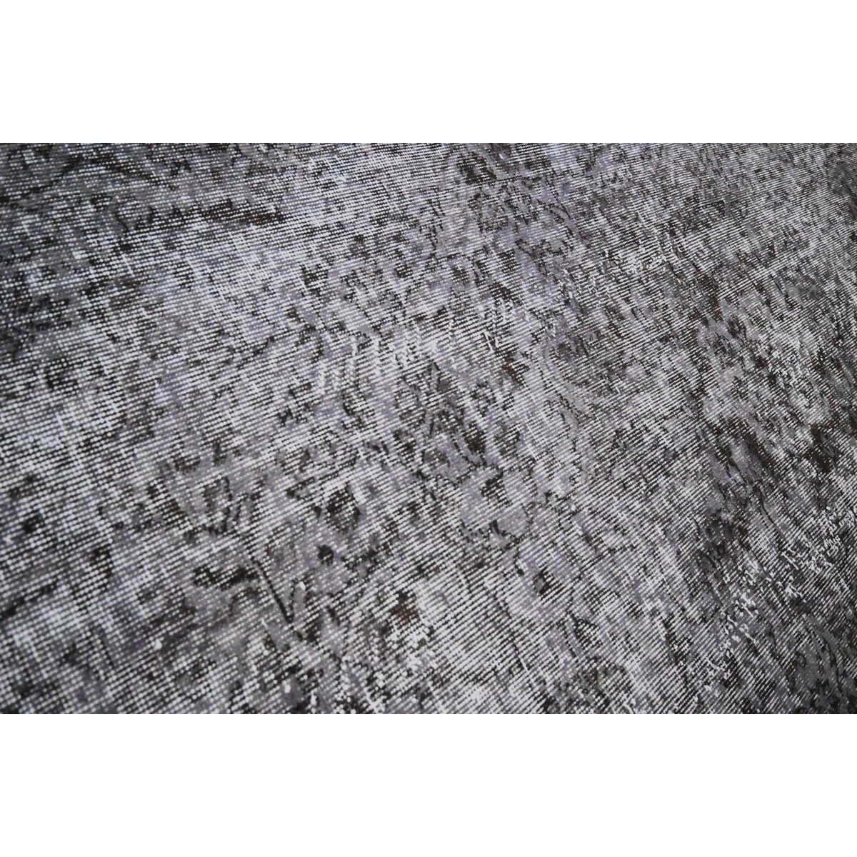 Grijs vintage vloerkleed - 270x157 cm - HANDGEMAAKT