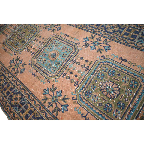 XL vintage loper - 370x137 cm - HANDGEMAAKT