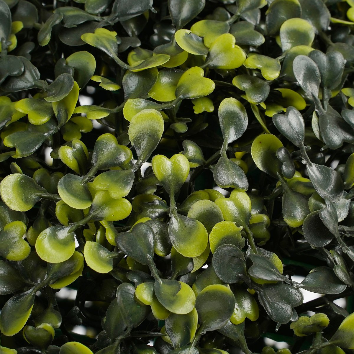 Buxus Bol Kunstplant voor Buiten Hangend - Ø38 cm - Groen