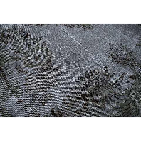 Grijs vintage vloerkleed - 297x194 cm - HANDGEMAAKT