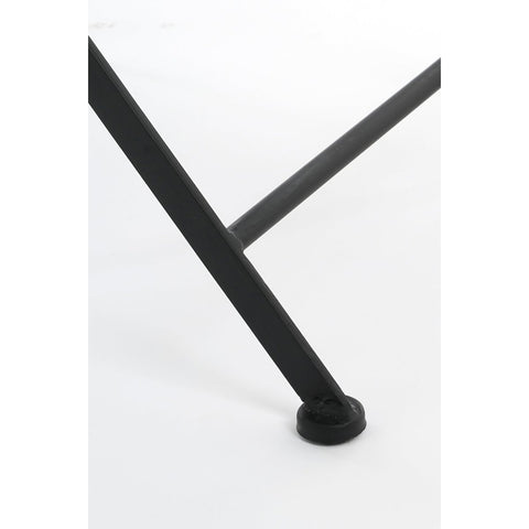 Cambria Bistrostoel - L40 x B52 x H89 cm - Metaal - Zwart
