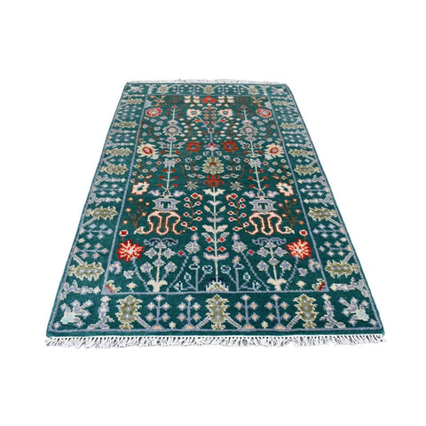 Azeri vloerkleed - 153x95 cm - HANDGEMAAKT