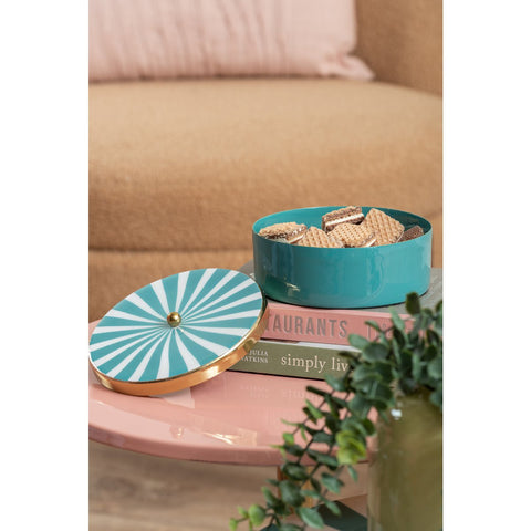 Opbergdoos Candy Swirl Rond