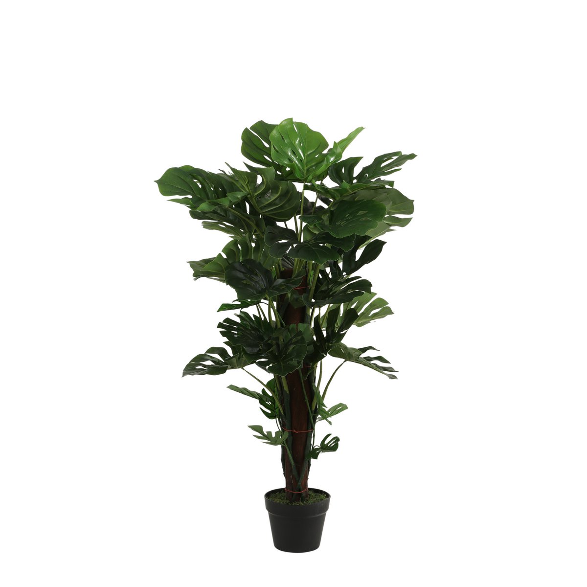 Monstera Kunstplant - H105 x Ø60 cm - Groen
