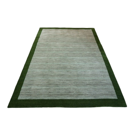 Groen vloerkleed - 176x123 cm - HANDGEMAAKT