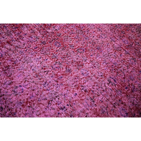 Roze vintage vloerkleed - 278x168 cm - HANDGEMAAKT