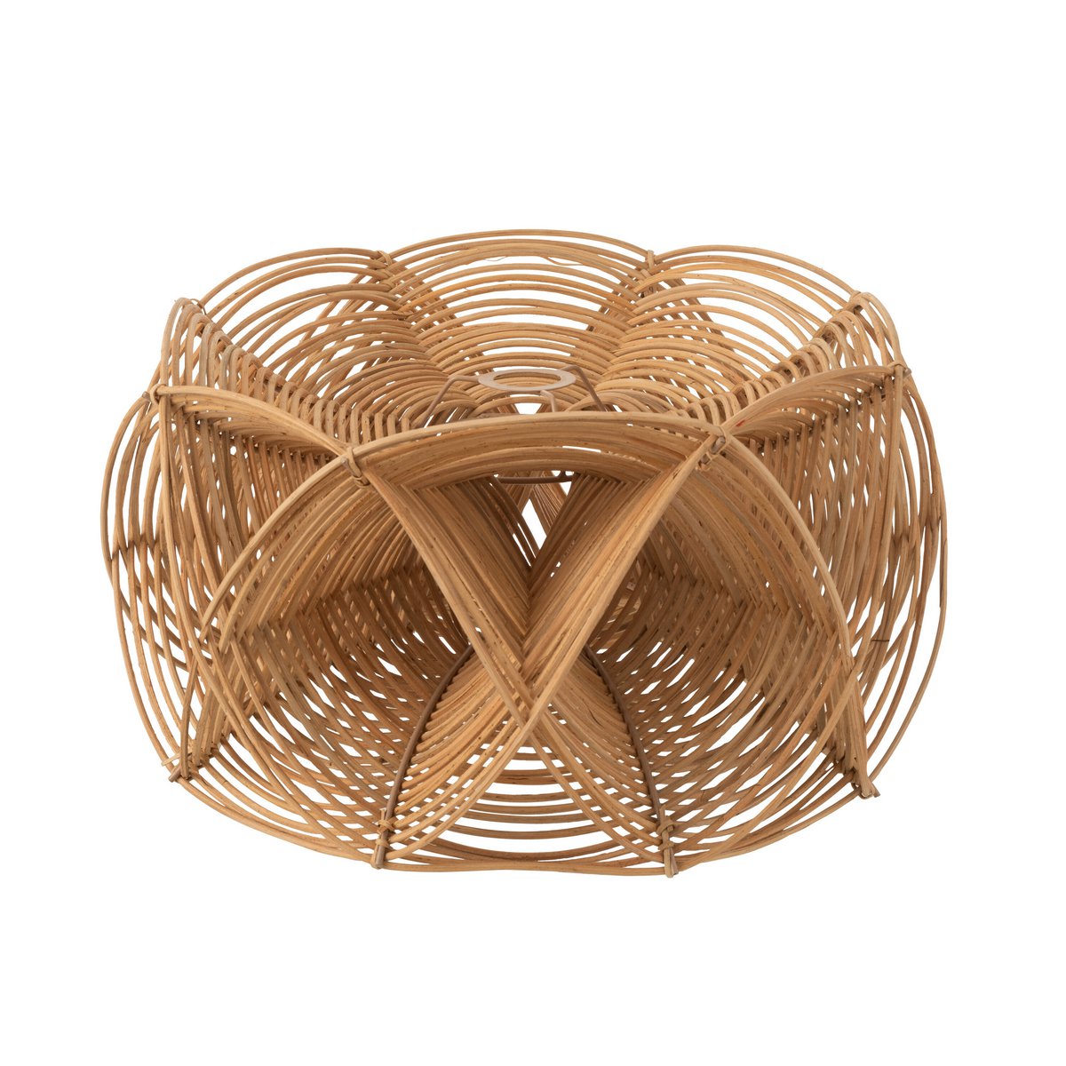 J-Line Golven Rotan lampenkap - jute - naturel