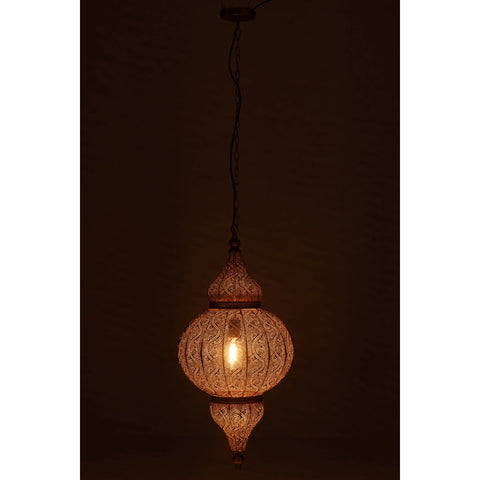 J-Line hanglamp Boor - metaal - goud - large