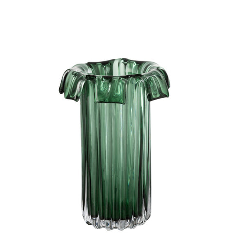 J-Line Vaas Retro Glas Groen Large