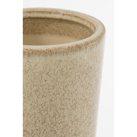 Holm Vaas - H52 x Ø34 cm - Keramiek - Crème