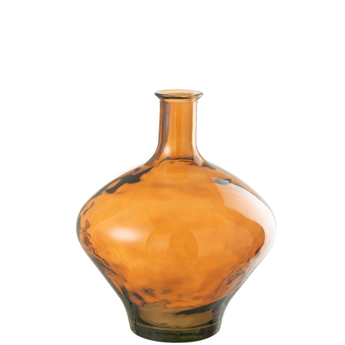 J-Line vaas Cherry - glas - bruin - 46 cm hoog