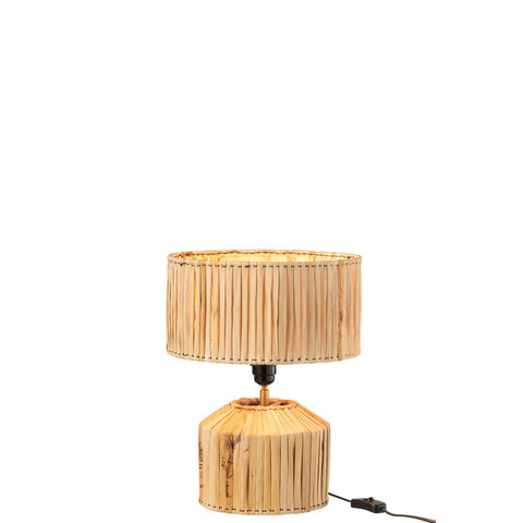 J-Line tafellamp Hanna - jute - naturel