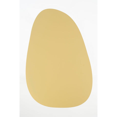 Fonda Bijzettafel - L56 x B38 x H48 cm - Metaal - Lichtgeel