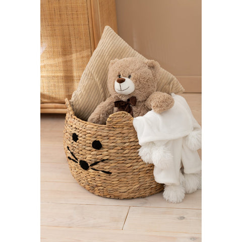 J-Line Manden Kat - waterhyacinth - naturel