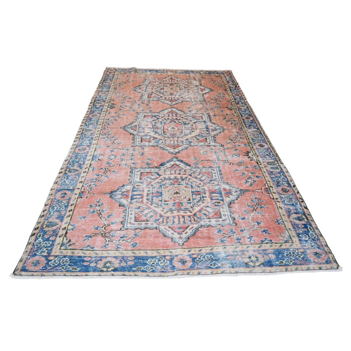 Kazak vintage vloerkleed - 280x164 cm - HANDGEMAAKT