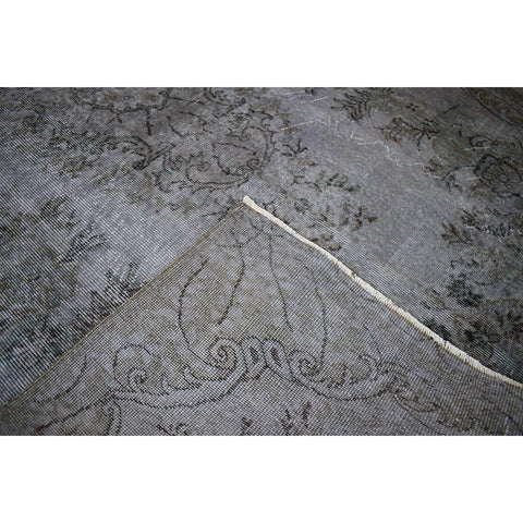 Vintage grijs vloerkleed - 289x184 cm - HANDGEMAAKT