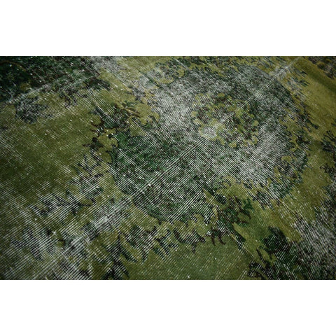 Groen vintage vloerkleed - 282x180 cm - HANDGEMAAKT