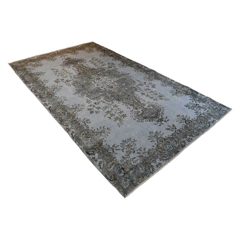 Licht vintage vloerkleed - 298x172 cm - HANDGEMAAKT