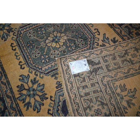 XL vintage loper - 348x125 cm - HANDGEMAAKT