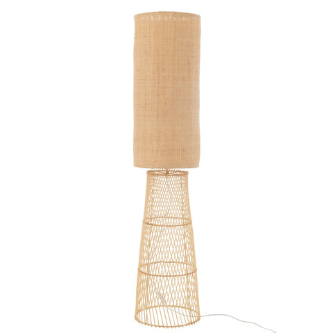 J-Line Lamp Room Linnen/Bamboe Naturel