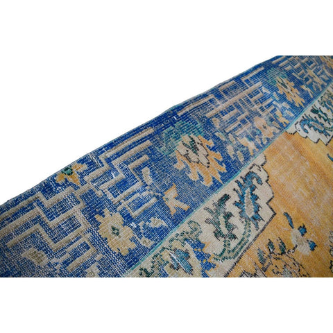 Boho vintage vloerkleed - 277x208 cm - HANDGEMAAKT