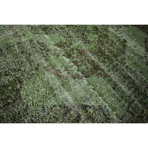 Groen vintage vloerkleed - 257x163 cm - HANDGEMAAKT