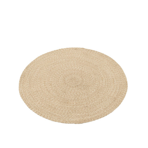 J-Line tapijt Miami Outdoor - polyester - naturel/wit - medium