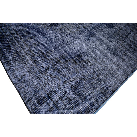 Blauw vintage vloerkleed - 267x156 cm - HANDGEMAAKT