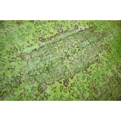 Groen vintage vloerkleed - 285x174 cm - HANDGEMAAKT
