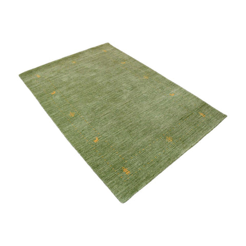 Groen Gabbeh vloerkleed - 175x116 cm - HANDGEMAAKT